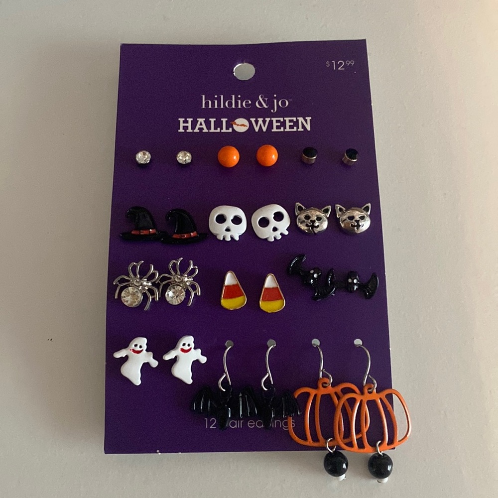 Halloween Earrings Set